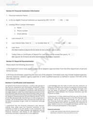 Family Forward - Linked Deposit Application - Sample - Ohio, Page 2
