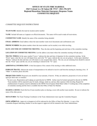 Regional Hazardous Materials Emergency Response Teams Committee Request - Oregon, Page 2