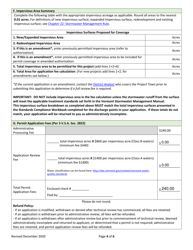 Notice of Intent (Noi) to Apply for Individual Stormwater Discharge Permit (Inds) - Vermont, Page 4