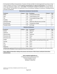 Form WR-82B Schedule B Industrial/Commercial/Institutional - Vermont, Page 3