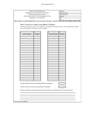 Form WR-43-TN Total Nitrogen Monitoring Report Form - Vermont, Page 2