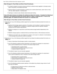 Determination and Class I Rulemaking Petition Database Form - Vermont Wetlands Program - Vermont, Page 6
