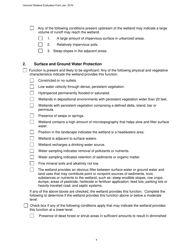 Vermont Wetland Evaluation Form - Vermont, Page 4