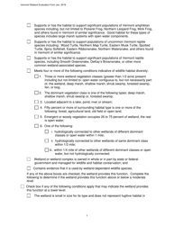 Vermont Wetland Evaluation Form - Vermont, Page 7