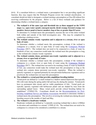 Wetland Classification Form - Vermont, Page 2