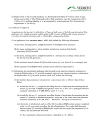 Certificate of Approval for Exceptional Quality (Eq) Biosolids Importation - Vermont, Page 5