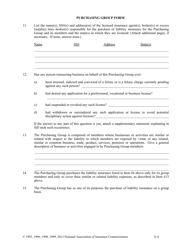 Appendix E Naic Risk Purchasing Group Application - Vermont, Page 4