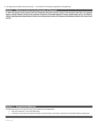 Form DHHS227-B Distributor Application for Renewal - North Carolina, Page 5