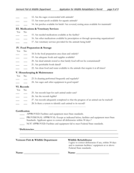 Application for a Wildlife Rehabilitator Permit - Vermont, Page 9