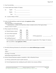 Captive Application for Redomestication or Merger of an Existing Foreign/Alien Captive Insurance Company to Vermont - Vermont, Page 6