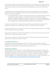 Affiliated Reinsurance Company Application for Admission to Vermont - Vermont, Page 4