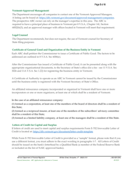 Affiliated Reinsurance Company Application for Admission to Vermont - Vermont, Page 5