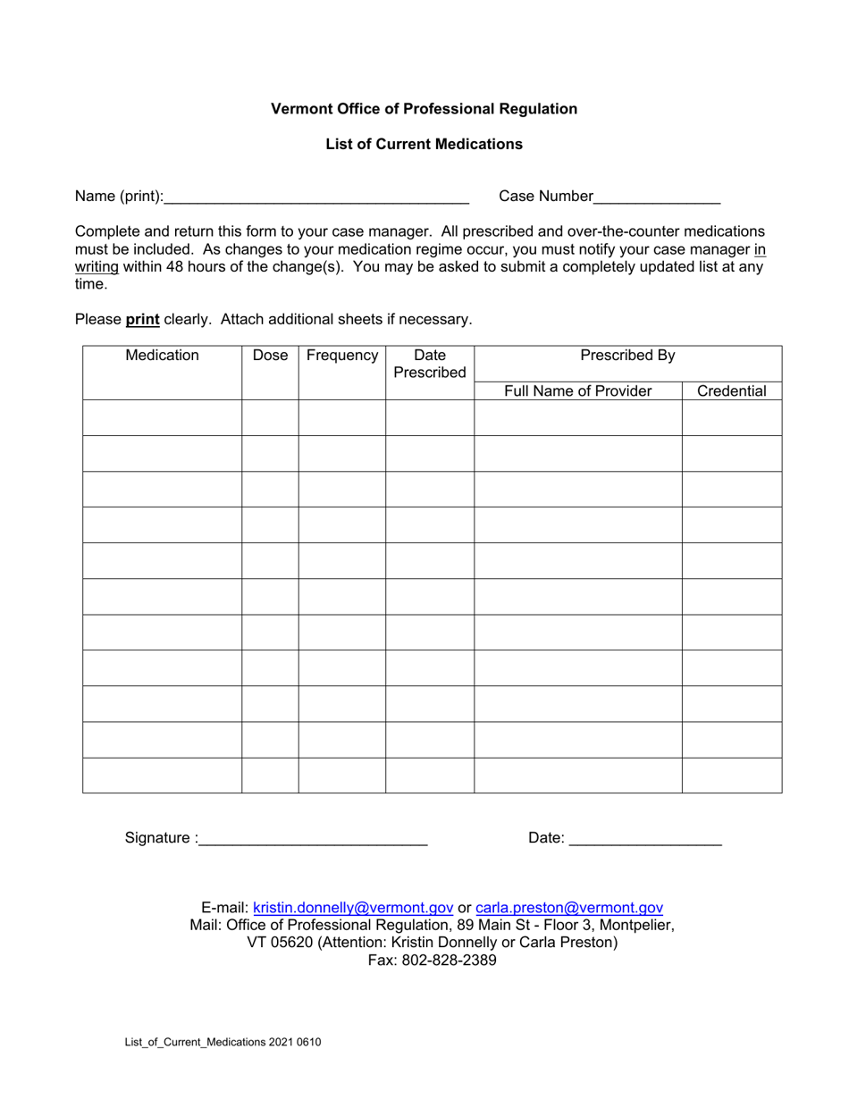 vermont-list-of-current-medications-download-fillable-pdf-templateroller