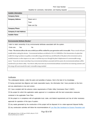 Net-Metering Application Form - Vermont, Page 12