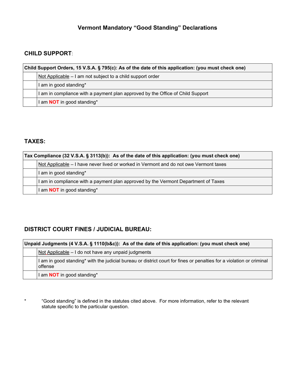 In-state Pharmacy Change in Manager Form - Vermont, Page 3