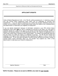 Attachment 6 Applicant's Rights - Virginia