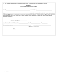 Rehabilitation Provider Application for Reinstatement - Virginia, Page 4