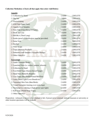 Supplemental Amendment Form for: Virginia Scientific Collection, Research, Survey Permit/Salvage Permit/Threatened &amp; Endangered Species Collection Permit - Virginia, Page 3