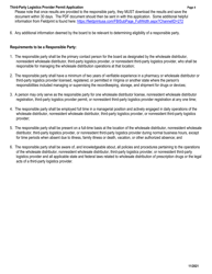 Application for a Permit as a Third-Party Logistics Provider - Virginia, Page 4