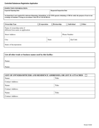 Application for a Controlled Substances Registration Certificate - Virginia, Page 2