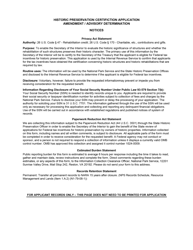 NPS Form 10-168B Historic Preservation Certification Application - Amendment/Advisory Determination, Page 3