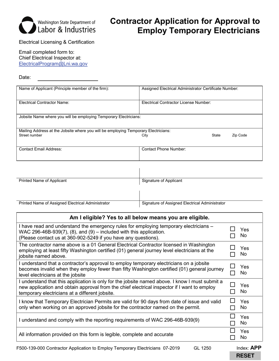 Form F500-139-000 - Fill Out, Sign Online and Download Fillable PDF ...