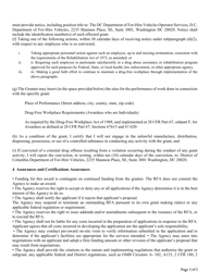 Appendix I Promises, Certifications, and Assurances - Washington, D.C., Page 3
