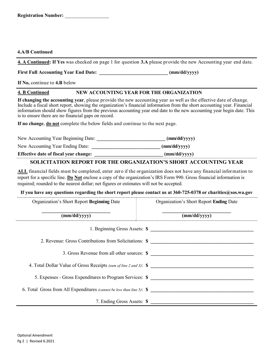 Optional Amendment - Washington, Page 5