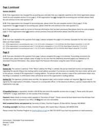 Charitable Trust Amendment - Washington, Page 2