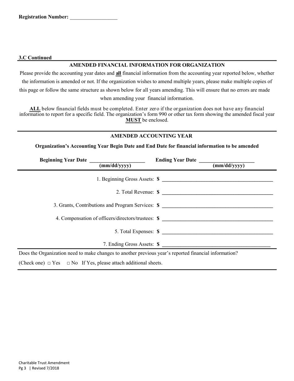 Charitable Trust Amendment - Washington, Page 5