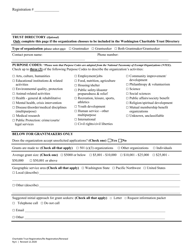 Charitable Trust Initial Registration/Re-registration/Annual Renewal - Washington, Page 10