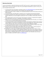 Inclusionary Unit and Affordable Dwelling Unit Resale Price Request - Washington, D.C., Page 4