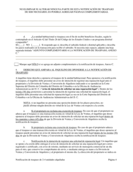 Notificacion De Traspaso De Dominio O De Un Derecho Economico En Una Vivienda Residencial De Dos (2), Tres (3) O Cuatro (4) Unidades Habitacionales Alquiladas - Washington, D.C. (Spanish), Page 12