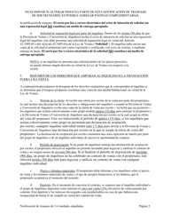 Notificacion De Traspaso De Dominio O De Un Derecho Economico En Una Vivienda Residencial De Dos (2), Tres (3) O Cuatro (4) Unidades Habitacionales Alquiladas - Washington, D.C. (Spanish), Page 13