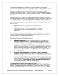 Notificacion De Traspaso De Dominio O De Un Derecho Economico En Una Vivienda Residencial De Dos (2), Tres (3) O Cuatro (4) Unidades Habitacionales Alquiladas - Washington, D.C. (Spanish), Page 2