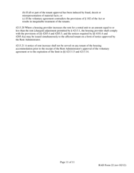 RAD Form 22 70% Voluntary Agreement Petition - Washington, D.C., Page 11