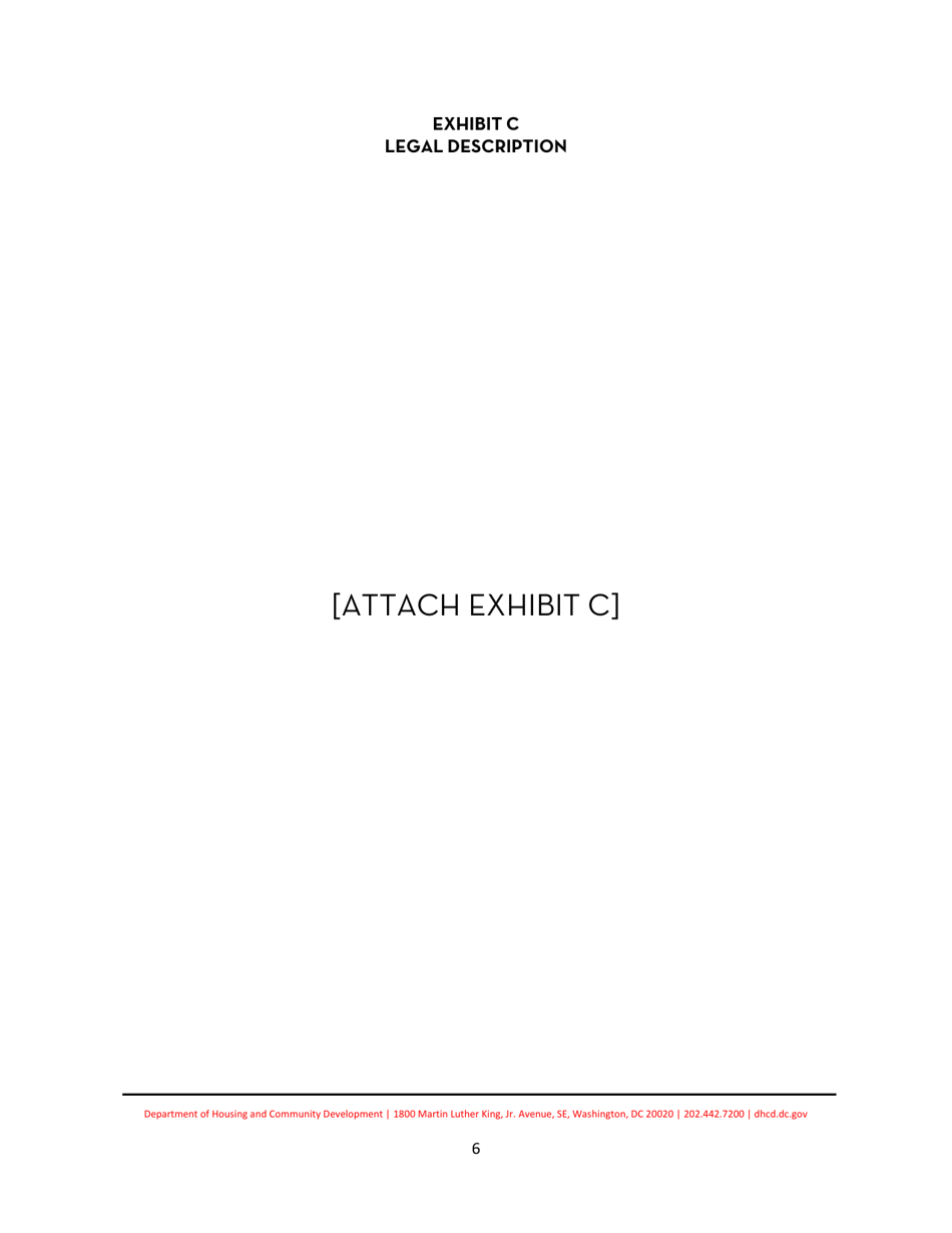 Request for Tax Relief and Certification of Tax Payer - Washington, D.C., Page 6