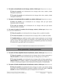 &quot;Contestacion De Desacuerdo Con La Demanda De Nulidad Y Contrademanda&quot; - Washington, D.C. (Spanish), Page 2