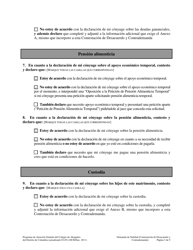 &quot;Contestacion De Desacuerdo Con La Demanda De Nulidad Y Contrademanda&quot; - Washington, D.C. (Spanish), Page 3
