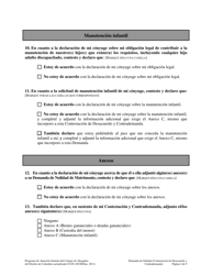 &quot;Contestacion De Desacuerdo Con La Demanda De Nulidad Y Contrademanda&quot; - Washington, D.C. (Spanish), Page 4