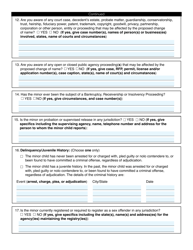 Application for Change of Name of a Minor - Washington, D.C., Page 6