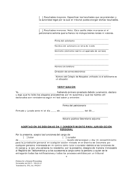 Peticion De Una Accion General - Washington, D.C. (Spanish), Page 6