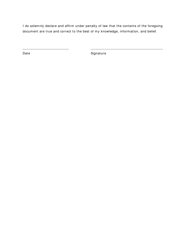 Verified Statement Regarding Service of Petition for Standard Probate - Washington, D.C., Page 3