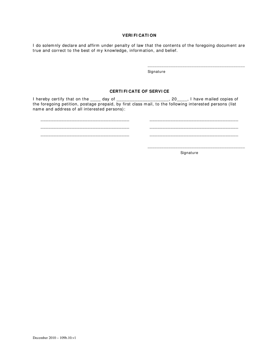 Petition for Payment of Claim Pursuant to D.c. Code, SEC. 20-909(A) and Order (For Estates of Decedents Dying on and After January 1, 1981 to June 30, 1995) - Washington, D.C., Page 2