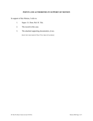 Domestic Relations Motion - Washington, D.C., Page 3