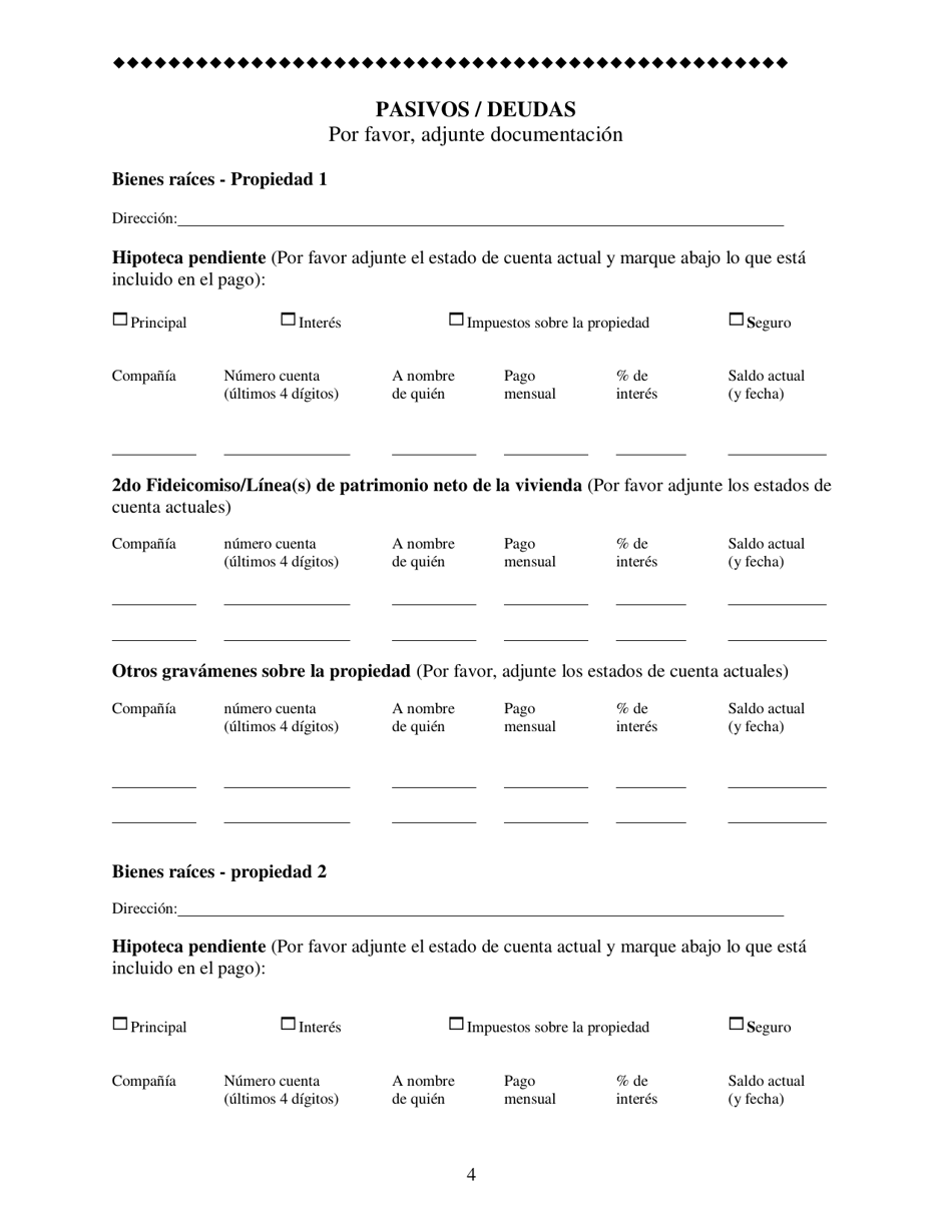 Activos - Washington, D.C. (Spanish), Page 4