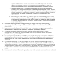 Instrucciones para Formulario 1C Demanda Verificada De Posesion De Bienes Inmuebles - Washington, D.C. (Spanish), Page 4
