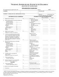 Peticion De Autoridad Para Utilizar Fondos - Washington, D.C. (Spanish), Page 7