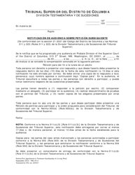 Peticion Luego De Una Designacion Para Dar Fin a La Tutela De Un Pupilo Vivo - Washington, D.C. (Spanish), Page 5