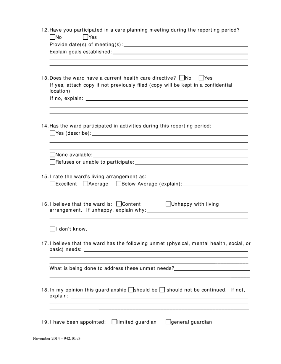 Report of Guardian - Washington, D.C., Page 3